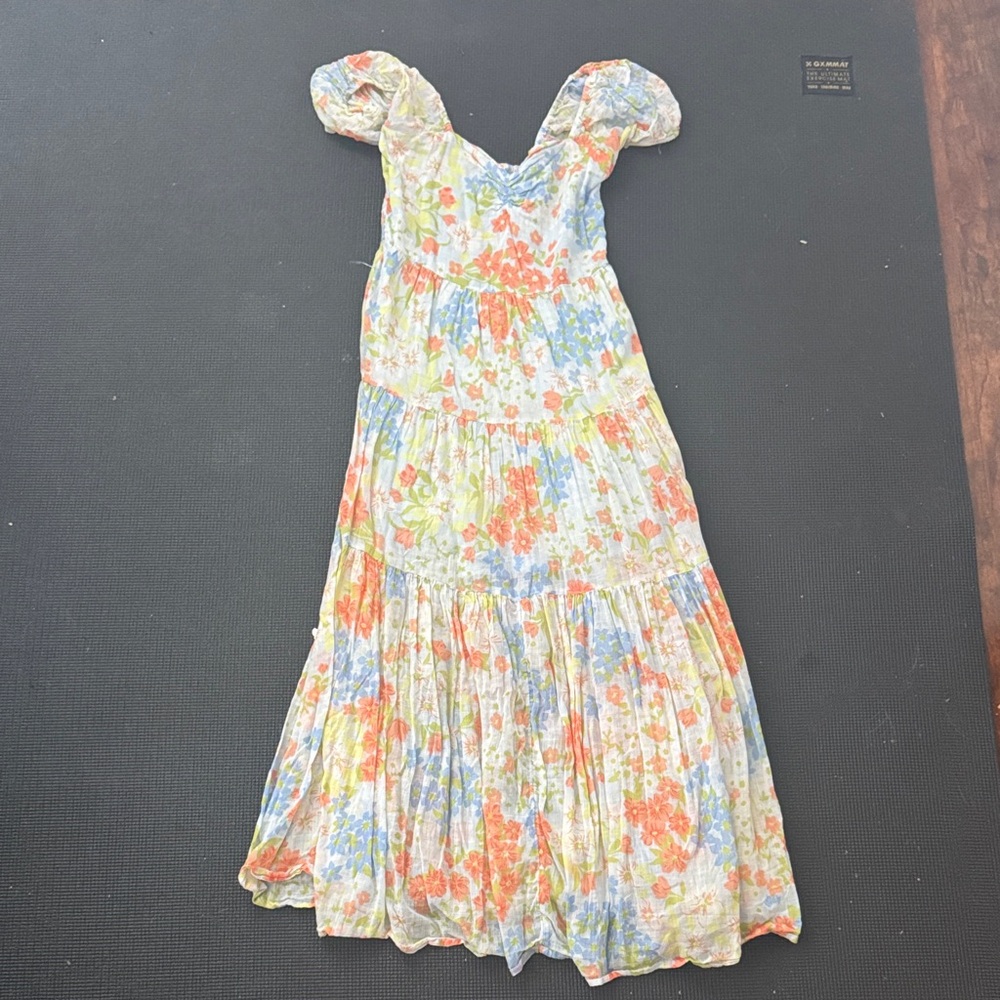 Billabong Floral Maxi Dress - Multicolor